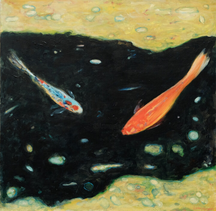 绘画,  36x36 in 