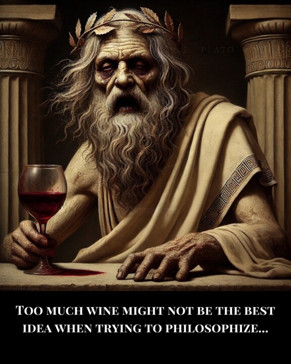 Dionysisches Denken – Der Untote Platon 数字艺术