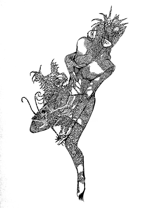 Renacimiento 图画, 16.5x11.7 in