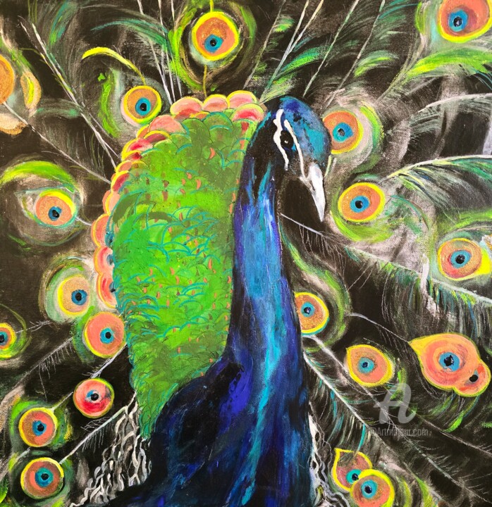 绘画,  19.7x19.7 in 