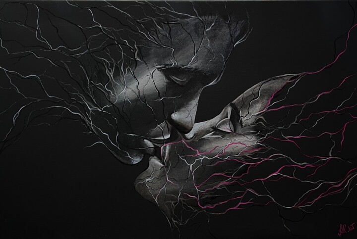 Impulses 绘画, 15.8x23.6 in