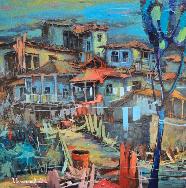 Painting,  27.6x27.6 in 