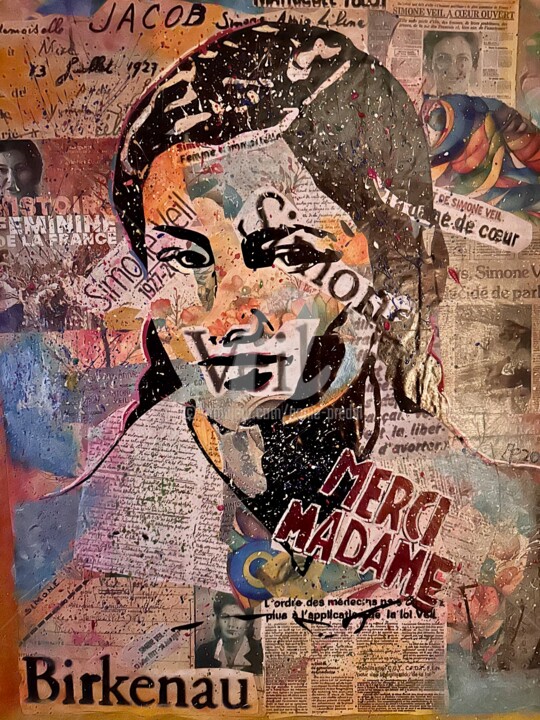Simone Veil Une Grande Dame 拼贴