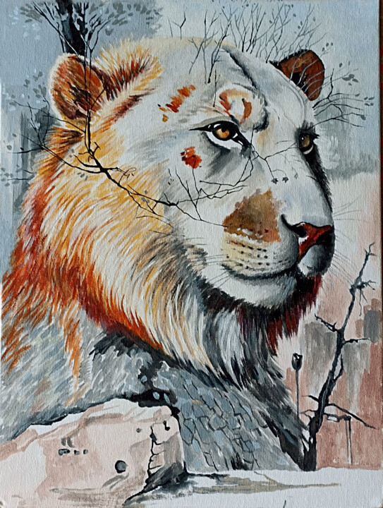 "Waiting" Tablo, 15,8x11,8 in