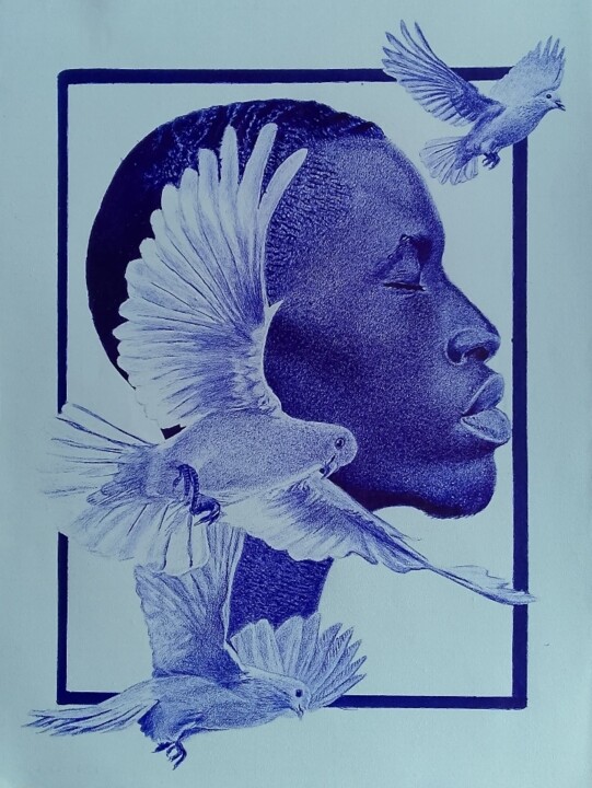 The sense of freedom 图画, 12x16.4 in