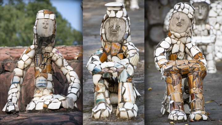 Rock Garden - Chandigarh 摄影, 22.1x39.4 in