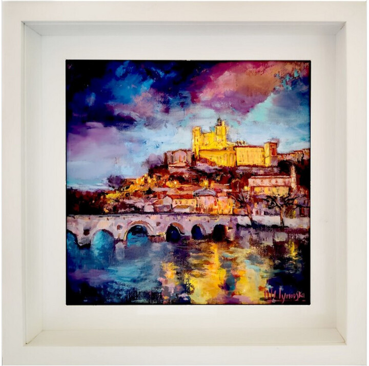 Béziers en Lumière Ζωγραφική, 9,5x9,5 in