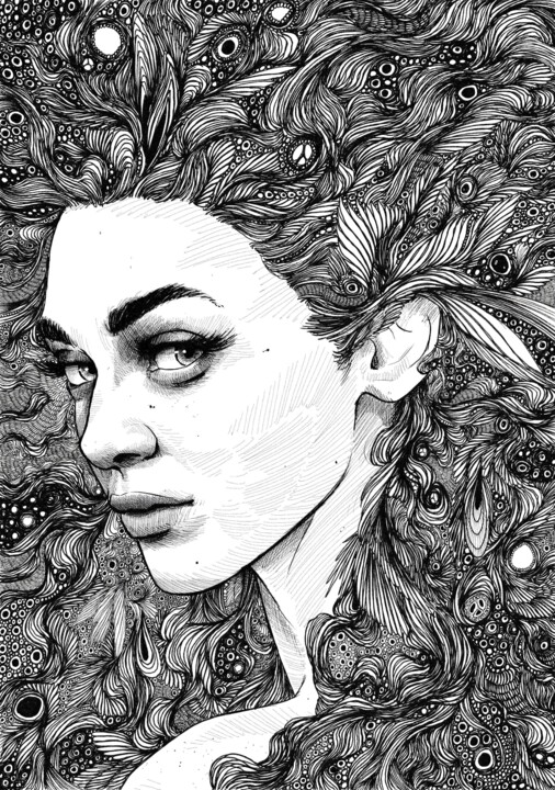 Brocken 图画, 11.7x8.3 in