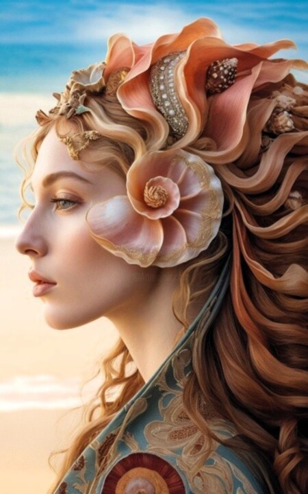 Amphitrite Картина, 23,6x23,6 in