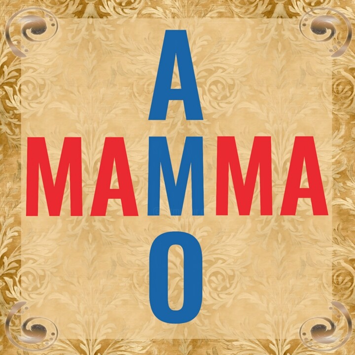Amo Mamma. 数字艺术