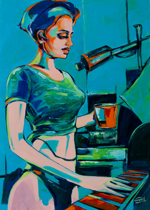 绘画,  36x24 in 