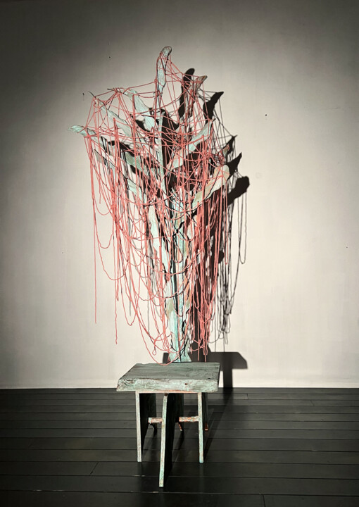 Radici armachair 雕塑, 90.6x31.5 in