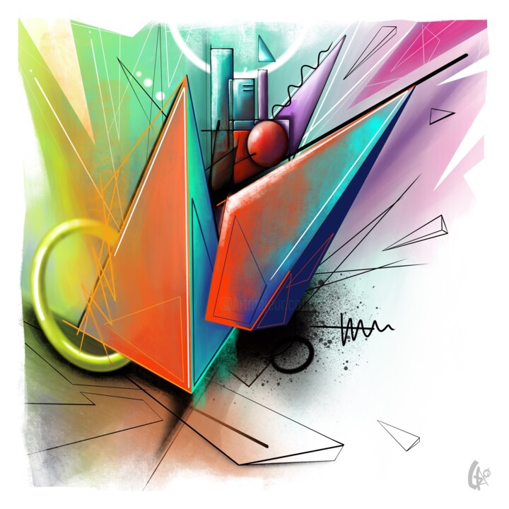 Dijital Sanat,  19,7x19,7 in 