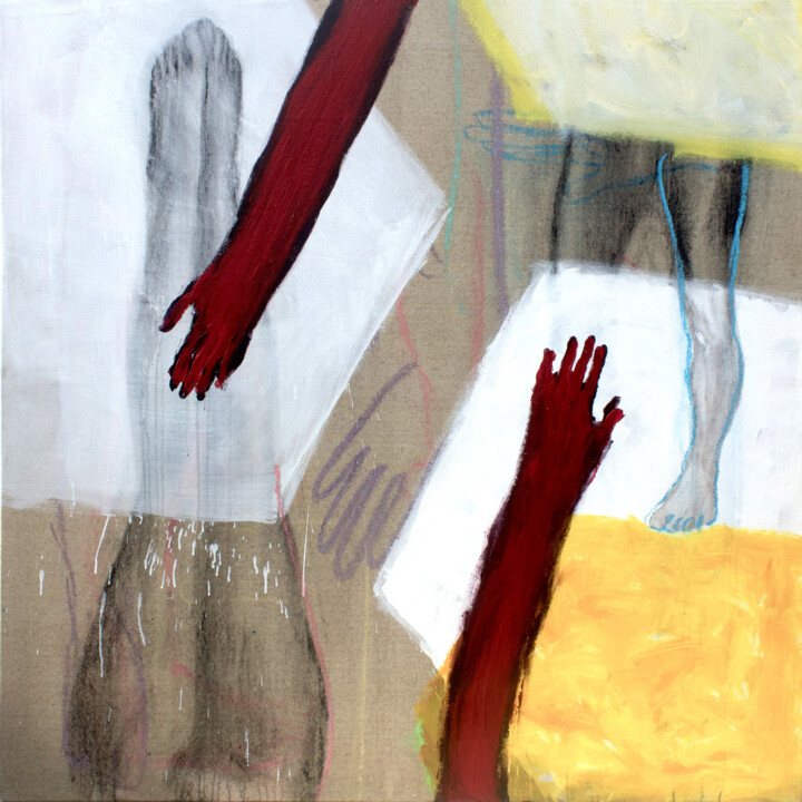 Los Olvidados O Tablo, 59,1x59,1 in