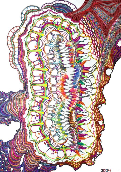 без названия #4 图画, 16.5x11.7 in