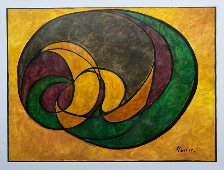 Tempête 绘画, 19.7x25.6 in