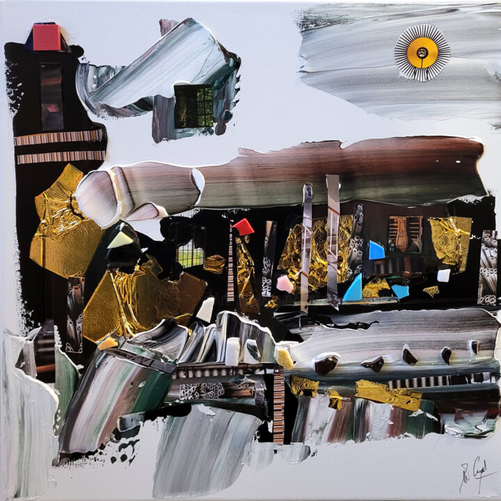 Peinture intitulée "Une métamorphose de…" par Muriel Cayet, Œuvre d'art originale, Acrylique Monté sur Châssis en bois