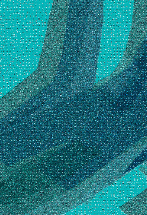 Digital Arts titled "Abstract art poster" by Mandeep Pannu, Original Artwork, Digital Painting