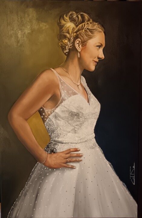 LA MARIEE 绘画, 39.4x27.6 in