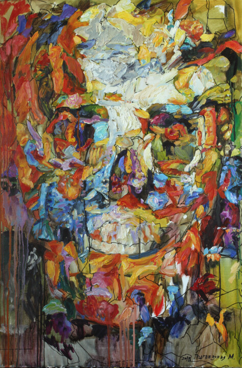 Scull №4 绘画, 35.4x23.6 in