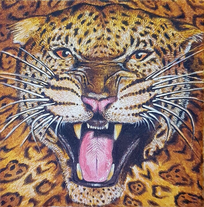 绘画,  7.9x7.9 in 