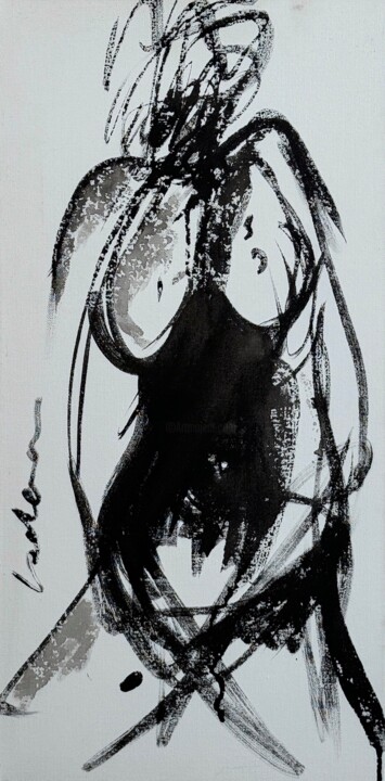 Untitled III 绘画, 24x12 in