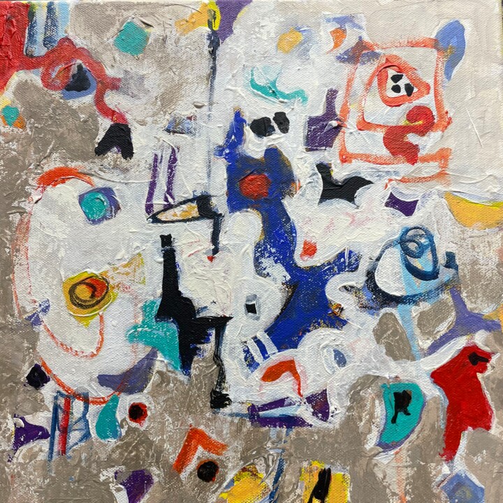 Sans titre 114 Tablo, 11,8x11,8 in