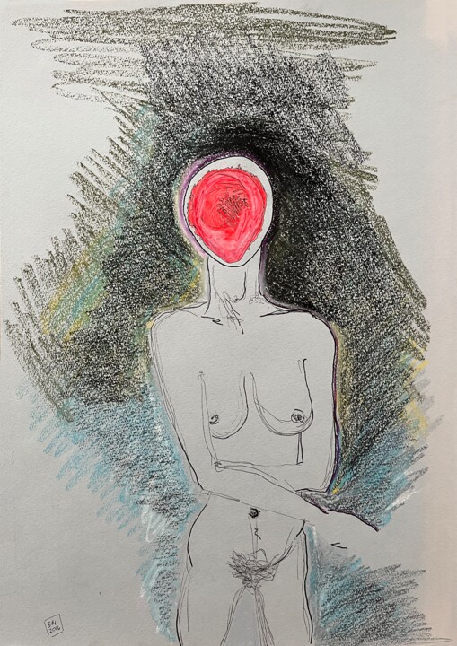 Iu[4/ Du côté de chez Swann - {$M} Desenho, 23,6x16,5 in