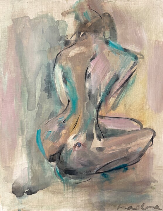 Boudoir 绘画, 18x14 in
