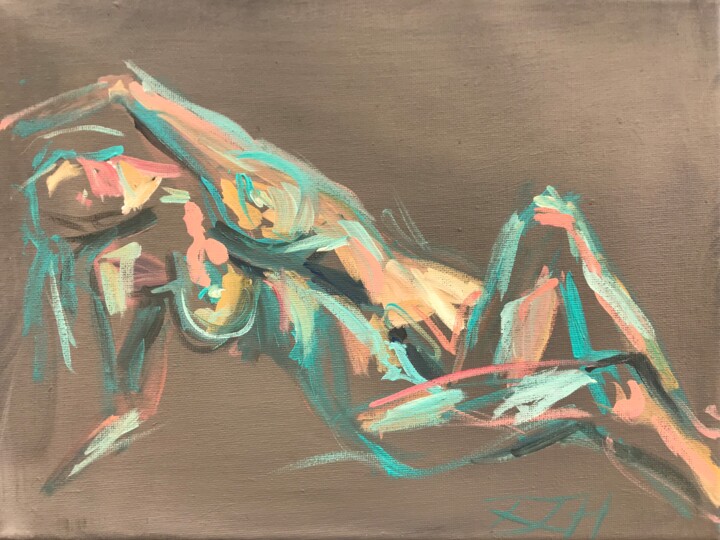 绘画,  9x12 in 