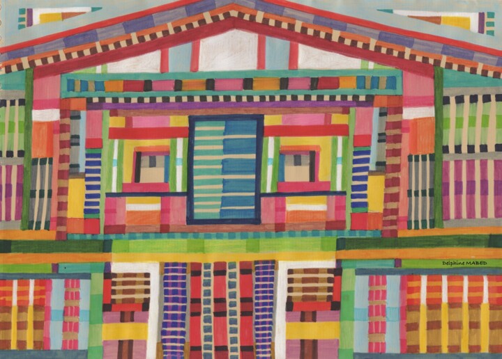 Chalet N°6 图画, 11.4x11.8 in