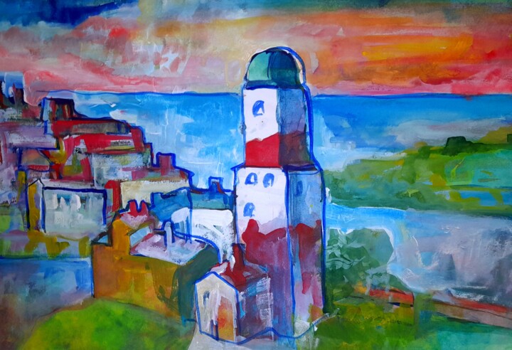 Vyborg 绘画, 11.7x16.5 in