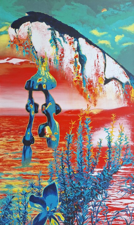 Phantasie trifft Villeneuve 绘画, 39.4x23.6 in