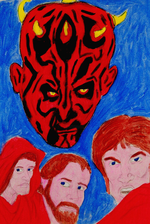 star wars 绘画, 11.8x7.9 in