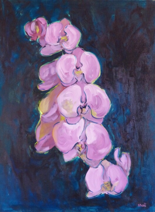 Orchidées 8 Картина, 31,5x23,6 in