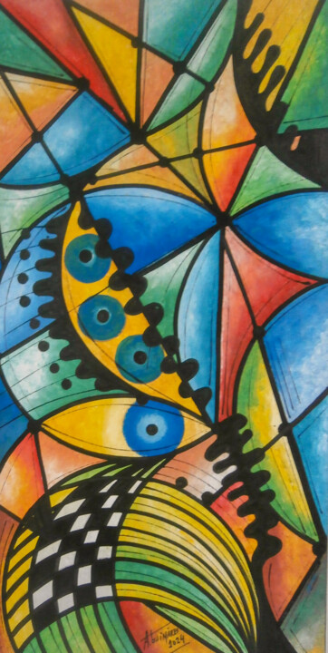 绘画,  39.4x19.7 in 