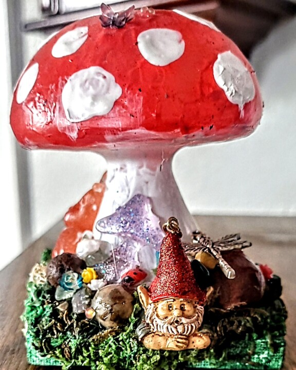 Amanita Odyssey Скульптура, 4,5x3 in