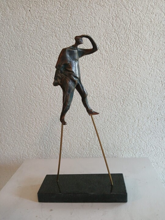 Wędrowiec (Vagabond) Sculpture, 11.8x3.9 in