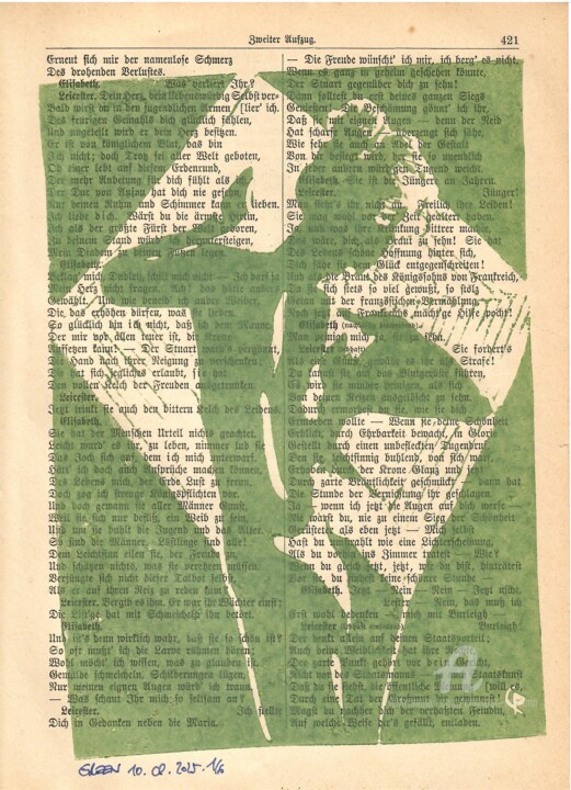 Green 10 印花与版画, 8.7x5.9 in