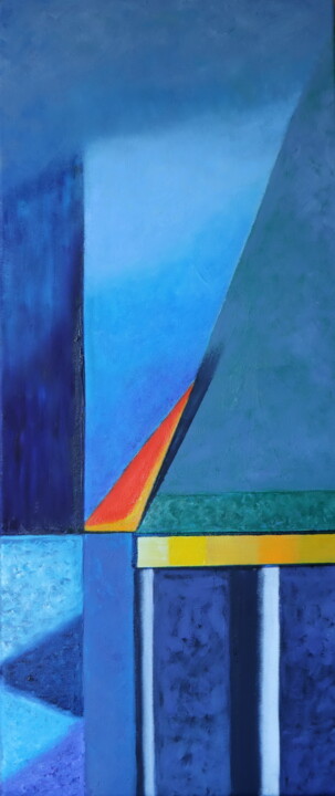 Durchblick Schilderij, 19,7x7,9 in