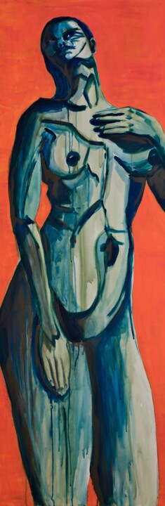 Femininity Schilderij, 59,1x19,7 in
