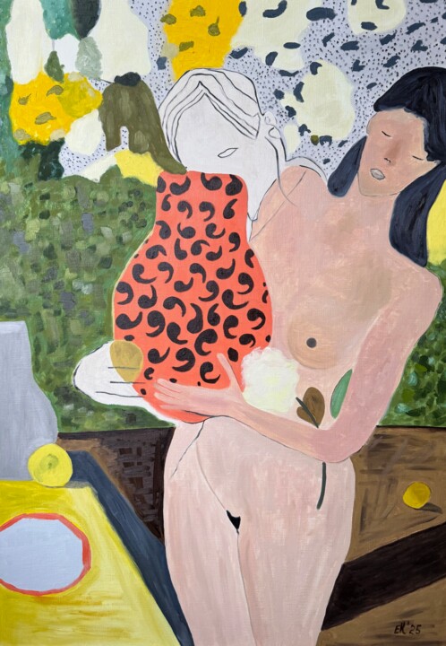 Тайный поклонник 绘画, 39.4x27.6 in