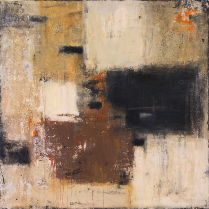 Schilderij getiteld "Wabi Sabi #5" door Bo Kravchenko, Origineel Kunstwerk, Acryl