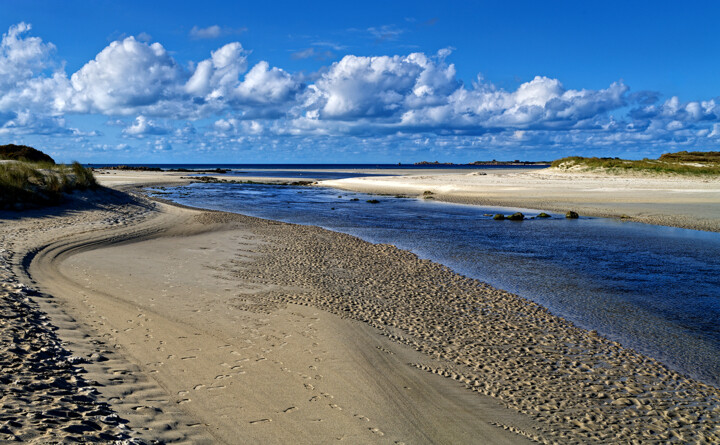 L'Horn et l'île de Sieck en mars Fotoğraf, 365x590,6 in
