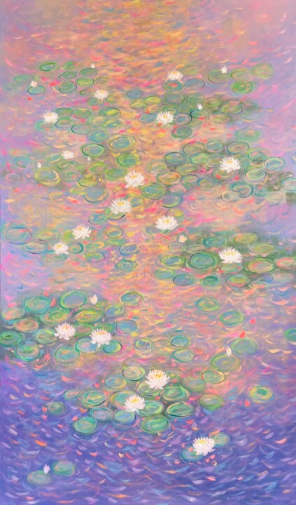 An Ocean of Calm Painting, 60x36 in