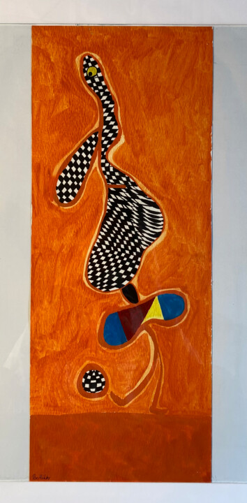 绘画,  19.7x7.9 in 