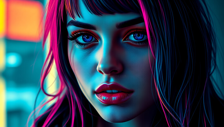 Arte digitale intitolato "Barbara" da Giuseppe Cristadoro, Opera d'arte originale, Immagine generata dall'IA