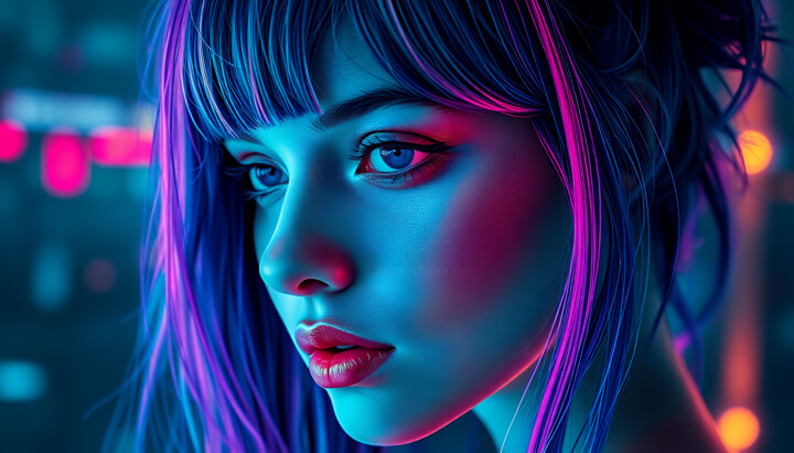 Arte digitale intitolato "Cindy" da Giuseppe Cristadoro, Opera d'arte originale, Immagine generata dall'IA