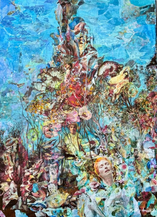 Metamorph Painting, 32.7x24 in