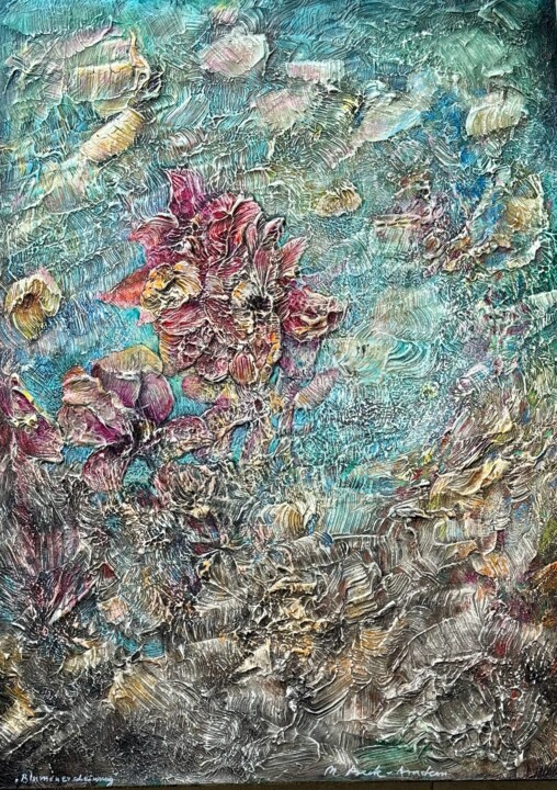 Blumenerscheinung 绘画, 32.7x24 in